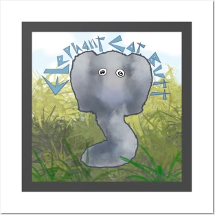 Google Eye Elephant Cat Butt Posters and Art